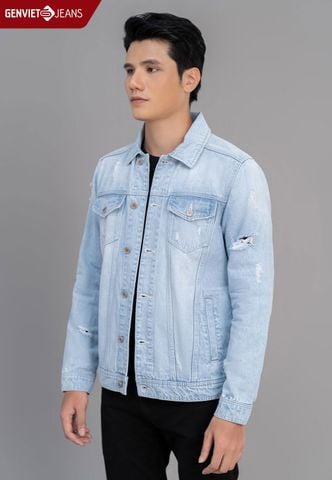 Áo Khoác Jeans 1 Lớp Nam X6123J8028