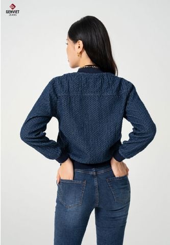 Áo Khoác Jeans Nữ 1 Lớp TK126J8456