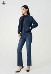 Áo Khoác Jeans Nữ 1 Lớp TK126J8456