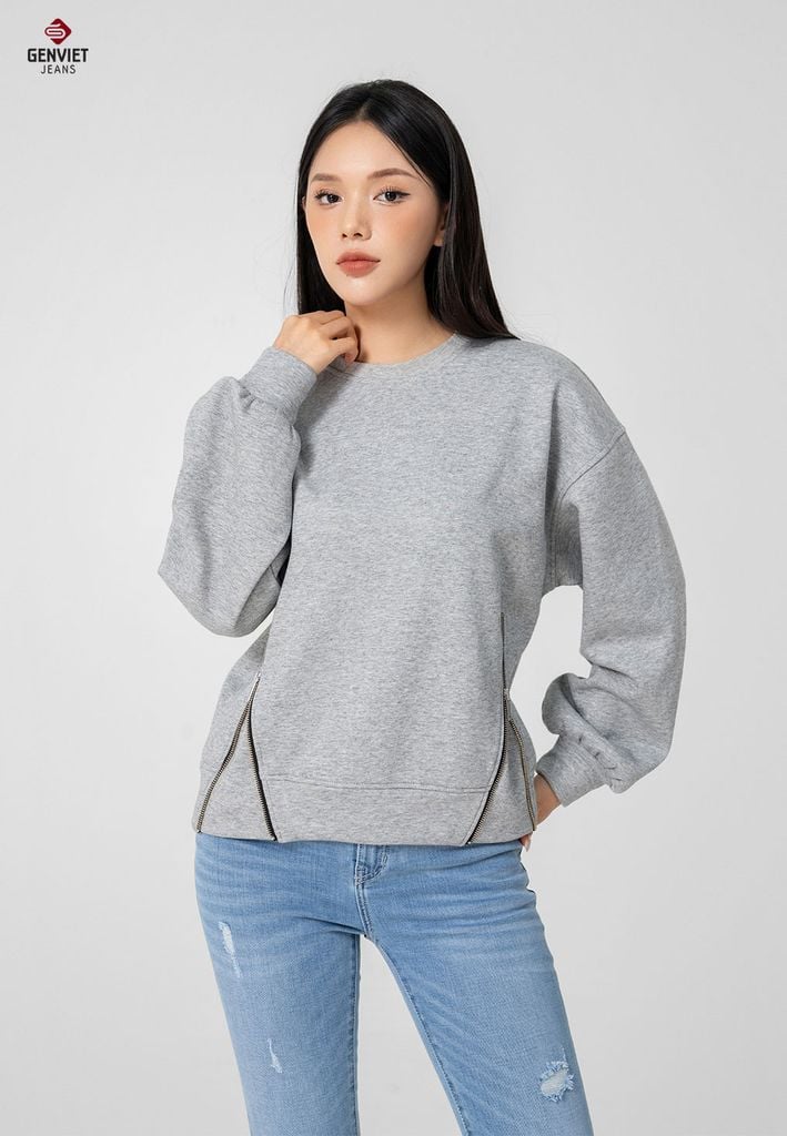 Áo Nỉ Dài Tay Nữ TC124H8463