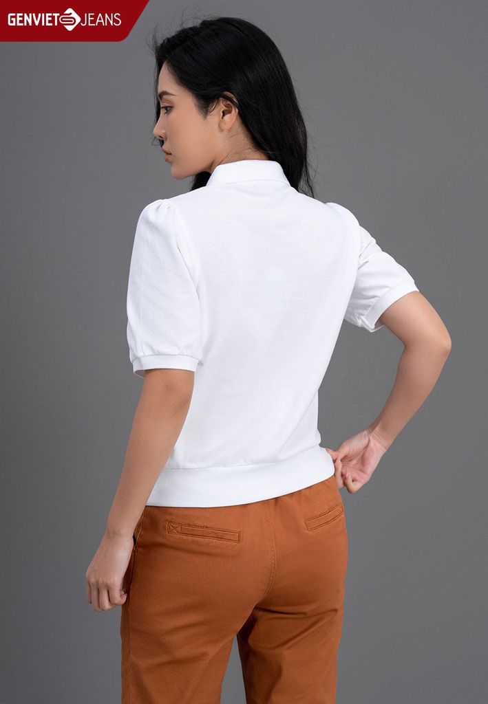 Áo Polo Cộc Tay Nữ Thun Suông DP324T2227