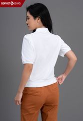 Áo Polo Cộc Tay Nữ Thun Suông DP324T2227