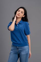Áo Polo Cộc Tay Nữ Thun Suông DP324T2227