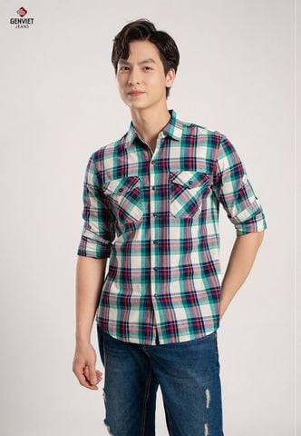 Áo Sơ Mi Dài Tay Nam T3121L8168