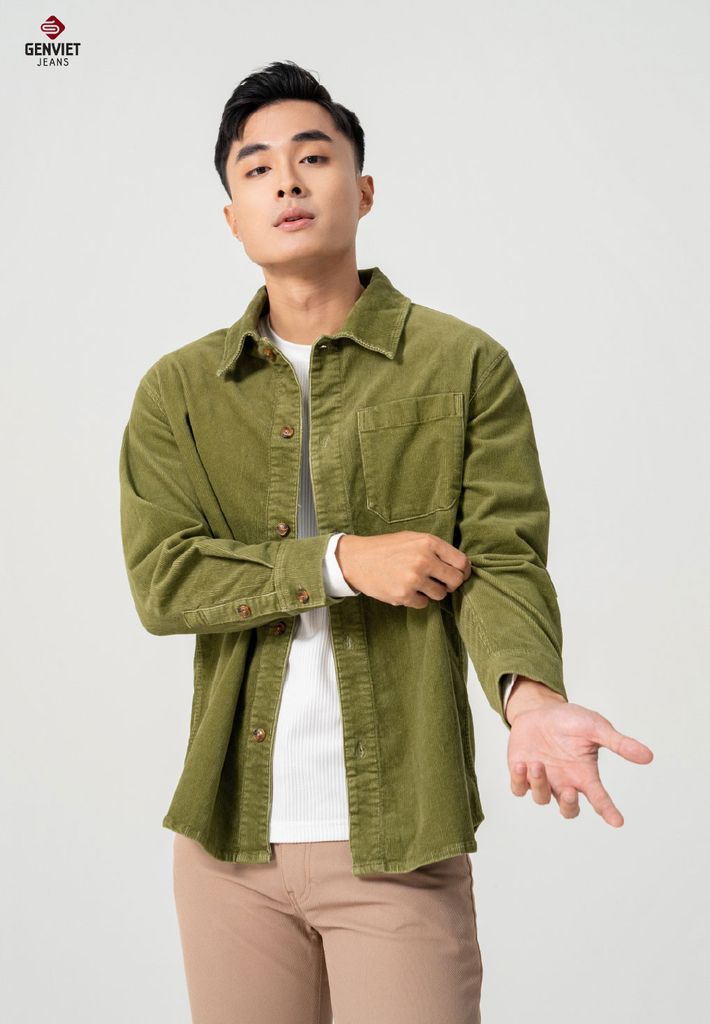 Áo Sơ Mi Dài Tay Nam T3123N8420