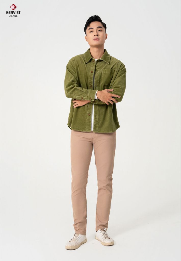 Áo Sơ Mi Dài Tay Nam T3123N8420