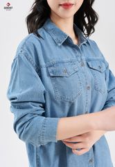 Áo Sơ Mi Jeans Dài Tay Nữ TA123J8171