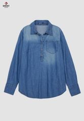 Áo Sơ Mi Jeans Dài Tay Nữ TA123J8541