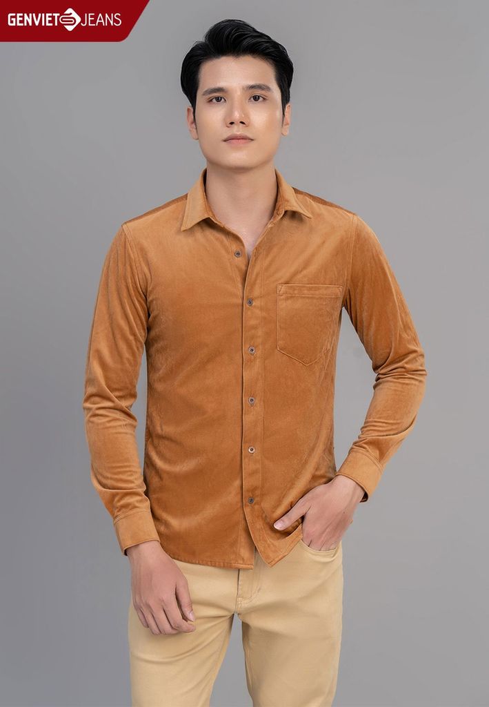 Áo Sơ Mi Dài Tay Nam D3121N8018
