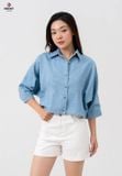  Áo Sơ Mi Nữ Dài Tay Jeans Croptop TA129J8540 