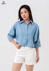 Áo Sơ Mi Jeans Dài Tay Nữ TA129J8540
