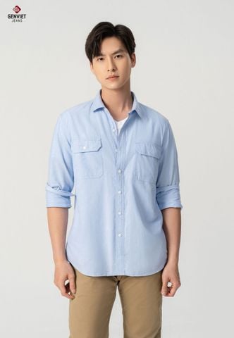 Áo Sơ Mi Dài Tay Nam T3123C8539