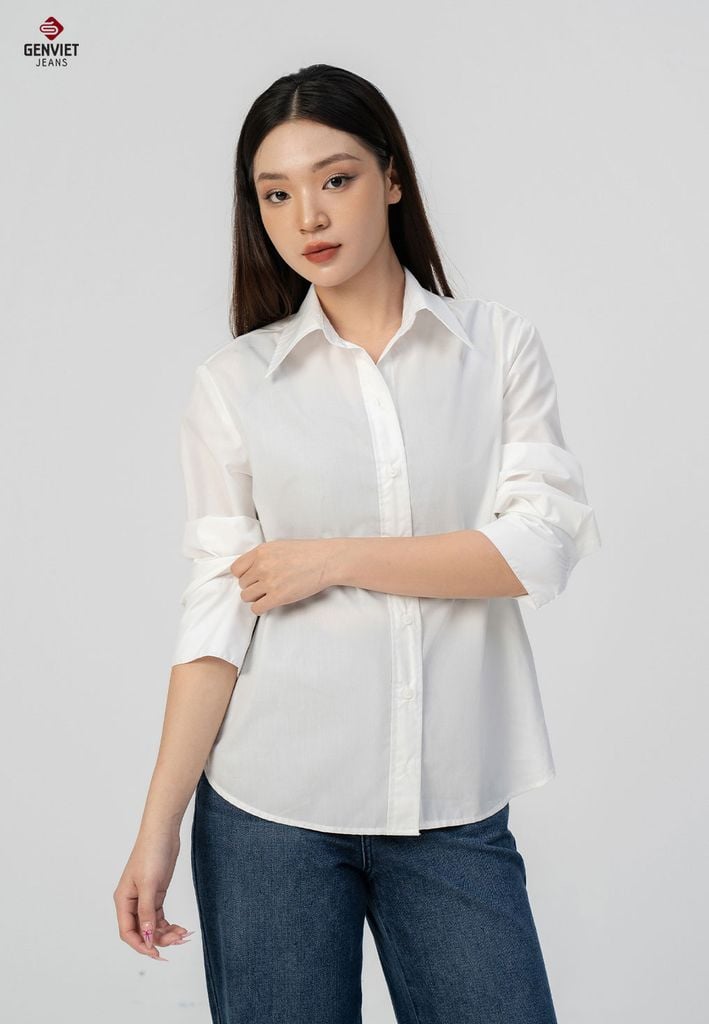 Áo Sơ Mi Dài Tay Nữ TA124C8576