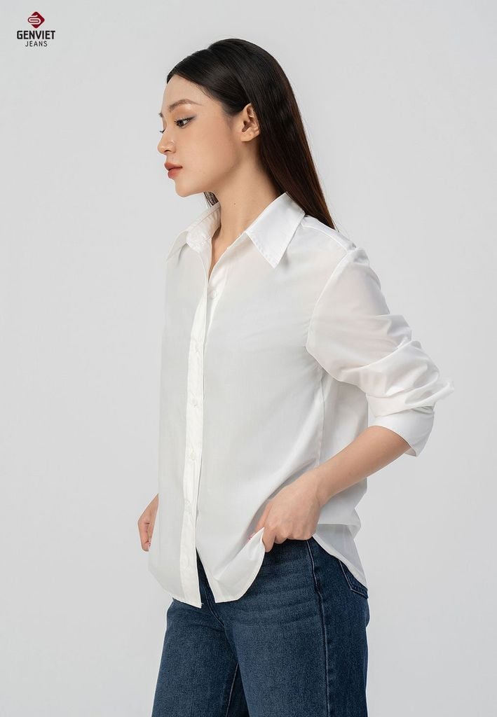 Áo Sơ Mi Dài Tay Nữ TA124C8576