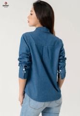 Áo Sơ Mi Jeans Dài Tay Nữ TA124J8542
