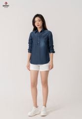 Áo Sơ Mi Jeans Dài Tay Nữ TA123J8541