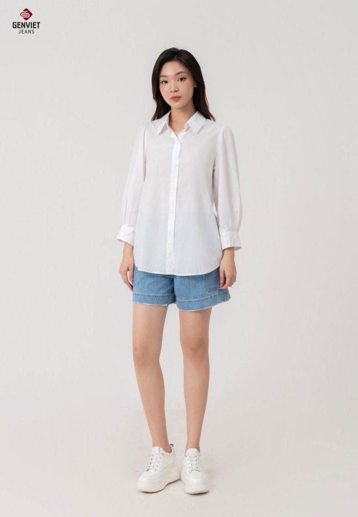 Áo Sơ Mi Dài Tay Nữ TA124C8543