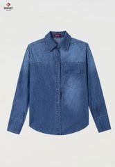 Áo Sơ Mi Jeans Dài Tay Nữ TA124J8425
