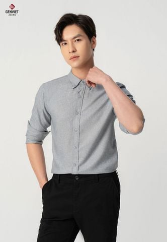 Áo Sơ Mi Dài Tay Nam T3121C8538
