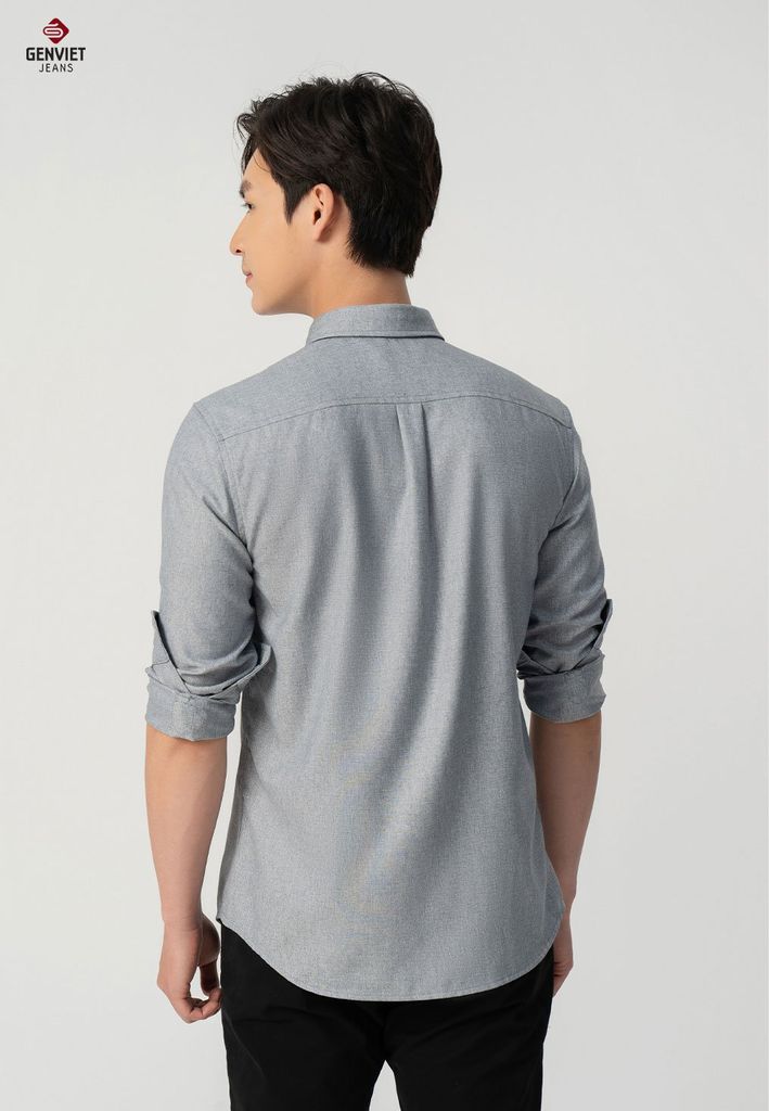 Áo Sơ Mi Dài Tay Nam T3121C8538