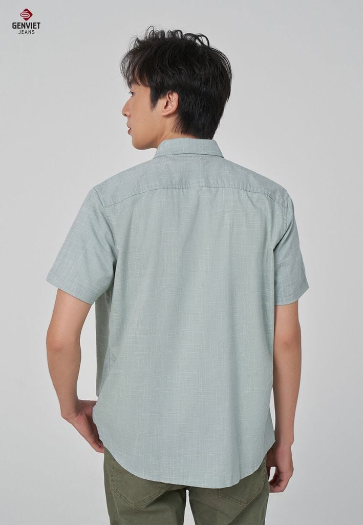 Áo Sơ Mi Cộc Tay Nam T3321C8636