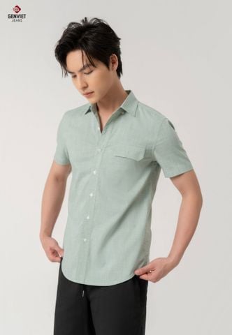 Áo Sơ Mi Cộc Tay Nam T3321C8636