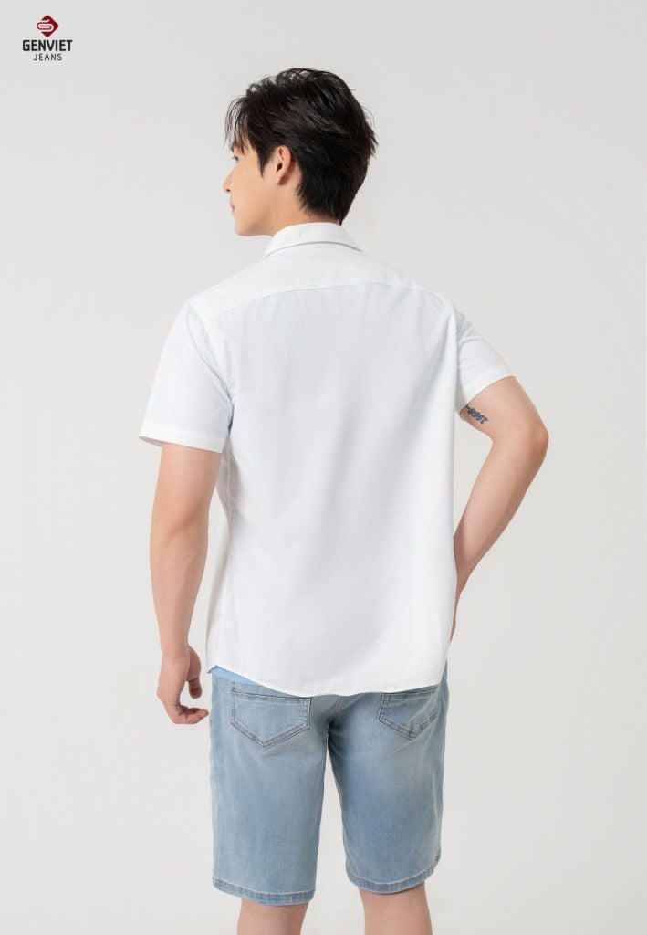 Áo Sơ Mi Cộc Tay Nam D3321C8570