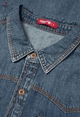 Áo Sơ Mi Jeans Cộc Tay Nam T3321J8194