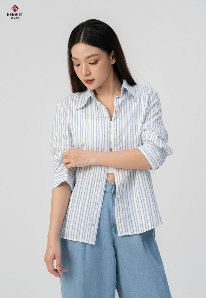 Áo Sơ Mi Dài Tay Nữ TA124C8576