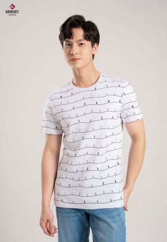 Áo Thun Cộc Tay Nam T4323T8335