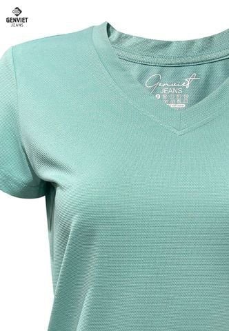 Áo Thun Cộc Tay Nữ Cotton Suông Vừa TC323T8231