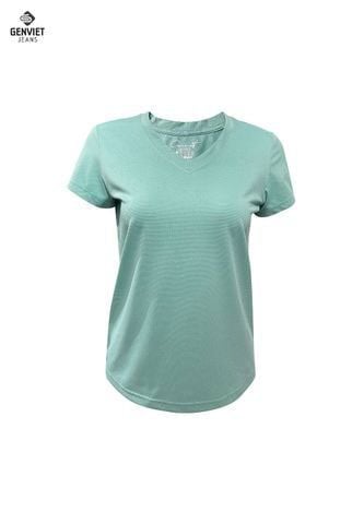 Áo Thun Cộc Tay Nữ Cotton Suông Vừa TC323T8231