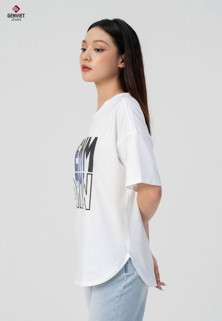 Áo Thun Cộc Tay Nữ Cotton Freesize Trẻ Trung TC325T8562