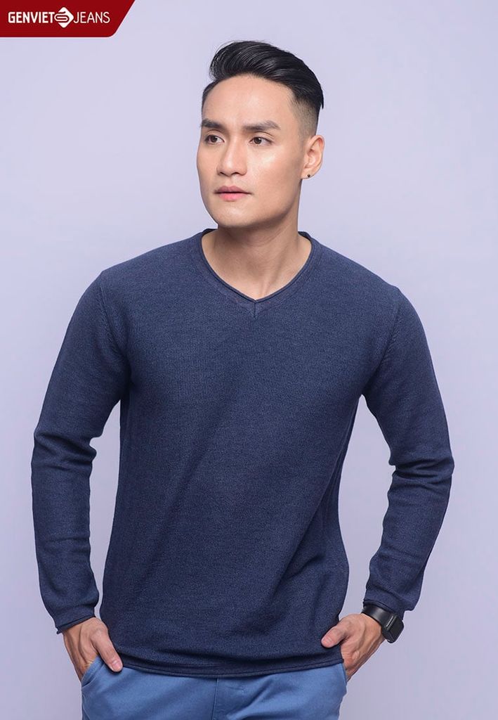 Áo Len Nam Len Ôm Vừa D4121I1356