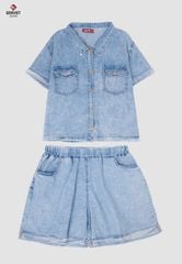 Bộ Jeans Bé Trai Jeans Suông Vừa KE223J8301