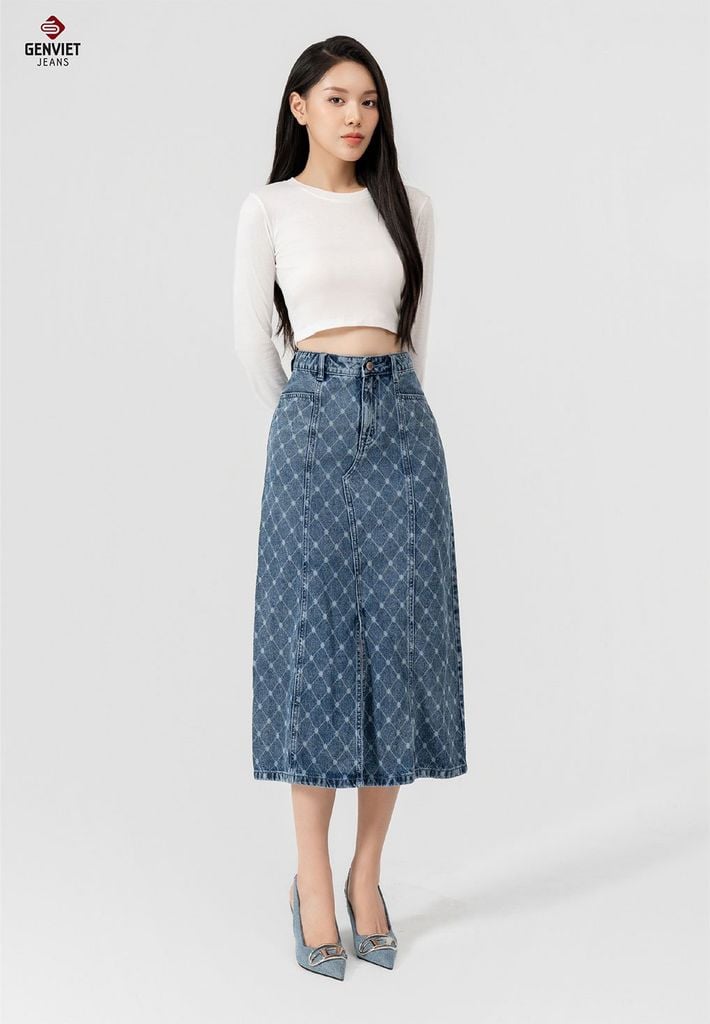 Juyp Jeans Nữ XJ228J8483