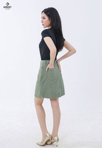 Juyp Kaki Nữ Dáng A TJ328K8326