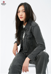 Áo Khoác Jeans Nữ Croptop XK1229J08833