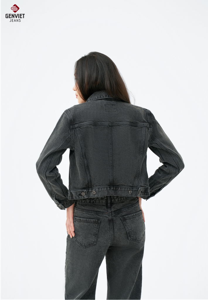 Áo Khoác Jeans Nữ Croptop XK1229J08833