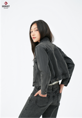 Áo Khoác Jeans Nữ Croptop XK1229J08833