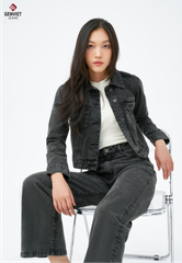 Áo Khoác Jeans Nữ Croptop XK1229J08833