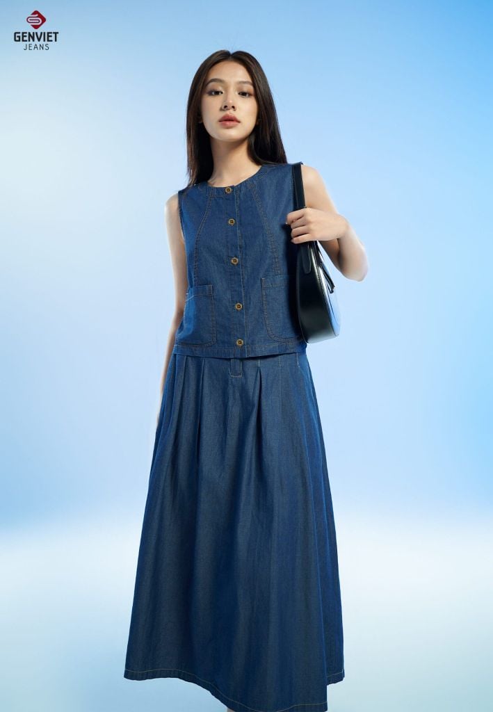 Đầm Jeans Nữ TE227J8698