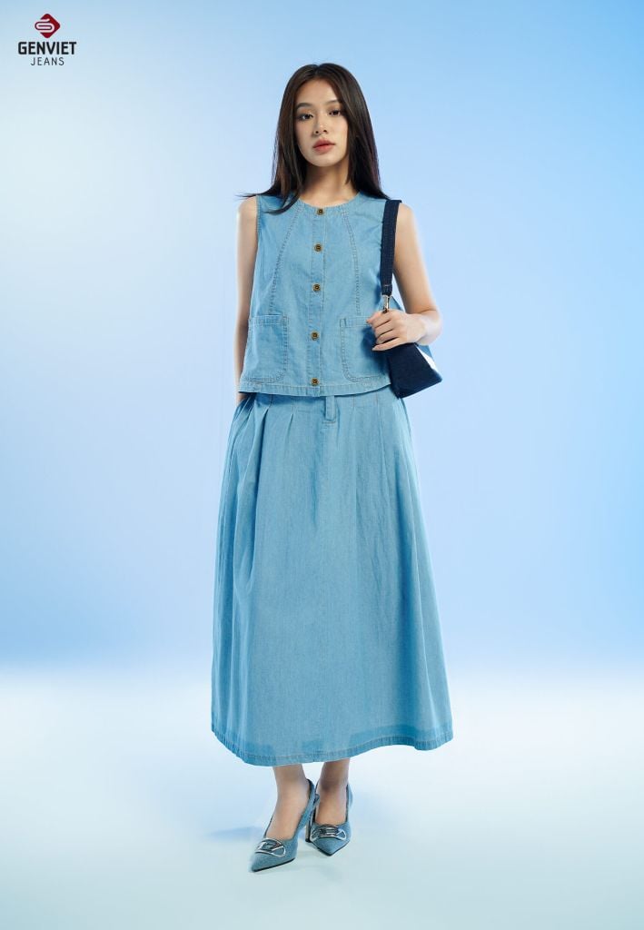 Đầm Jeans Nữ TE227J8698