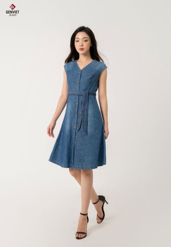 Đầm Jeans Nữ TD127J8548