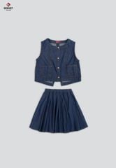 Set Bộ Jeans Bé Gái Xòe KE227J8697