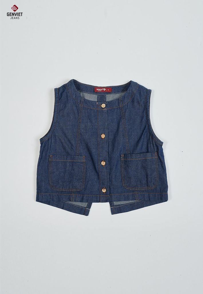 Set Bộ Jeans Bé Gái Xòe KE227J8697