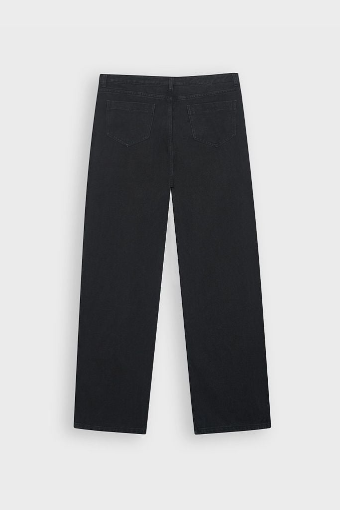Quần dài jeans nữ dáng suông vừa DQ1223J08980