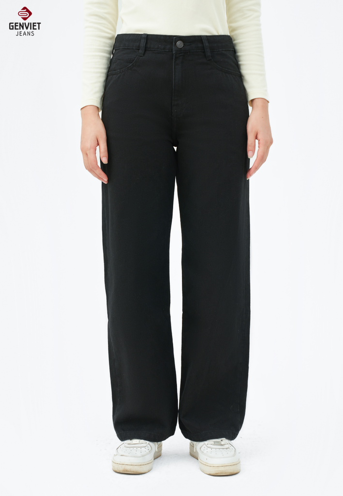 Quần Jeans Nữ Suông Vừa TQ1223J08737