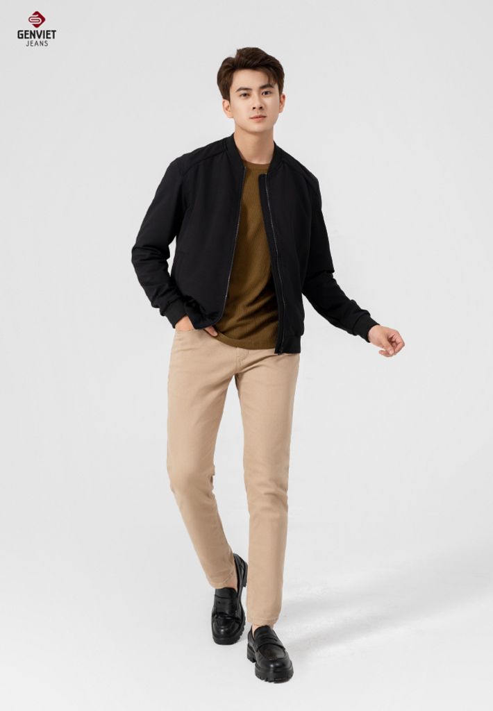 Áo Khoác 2 Lớp Nam Suông Vừa