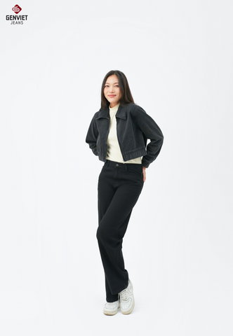 Quần Jeans Nữ Suông Vừa TQ1223J08737